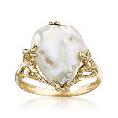 Latest Pearls Ring Jewelry