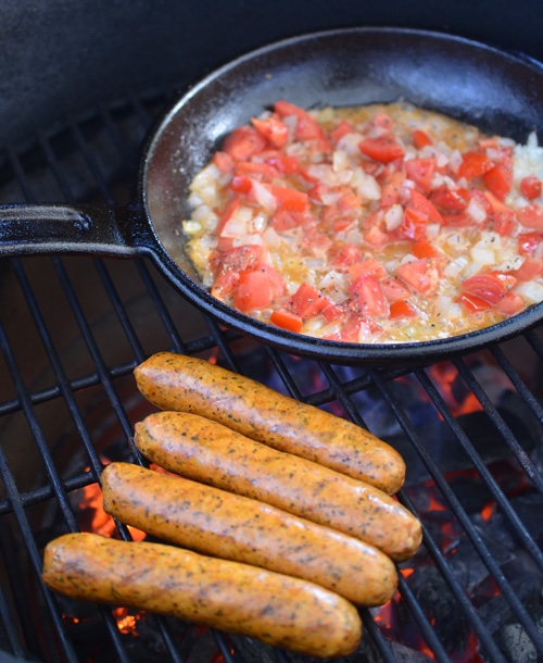 Grilled Chicken Sausage Pasta