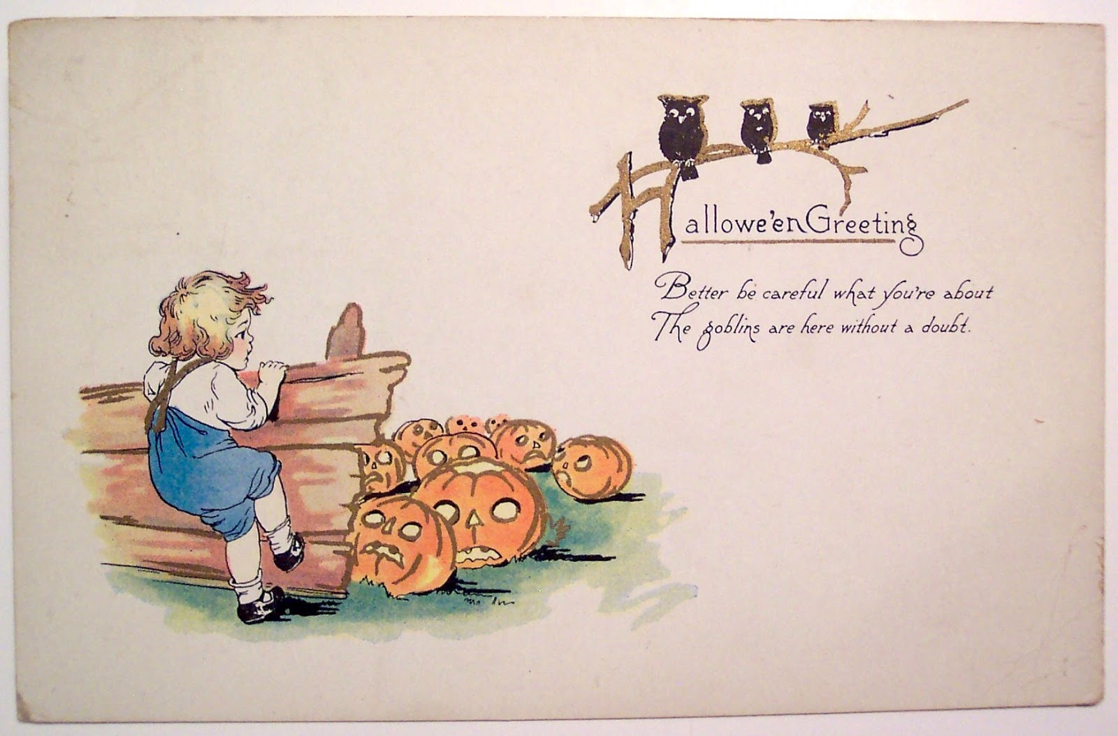 Halloween Postcards : The Pink of Perfection