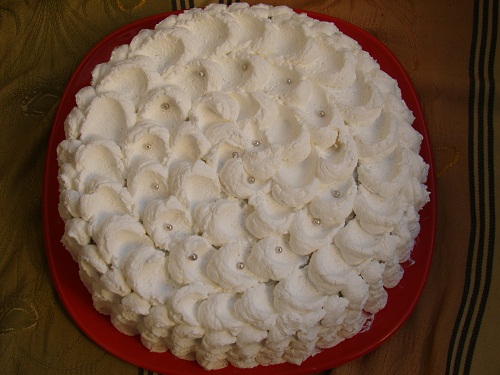 Tort "Floare alba"