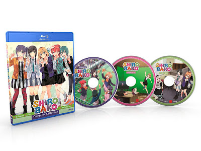 Shirobako Complete Collection Bluray Discs