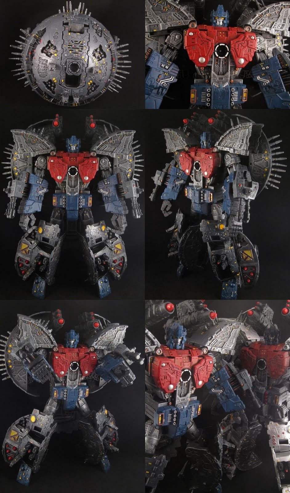 mundo transformer Custom Cybertron vs. Unicron.