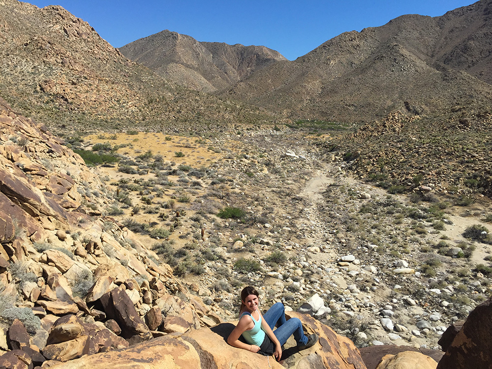 Indian lookout Anza Borrego State Park hiking trails