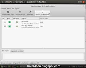 DriveMeca instalando Linux Mint 17.3 Rosa paso a paso