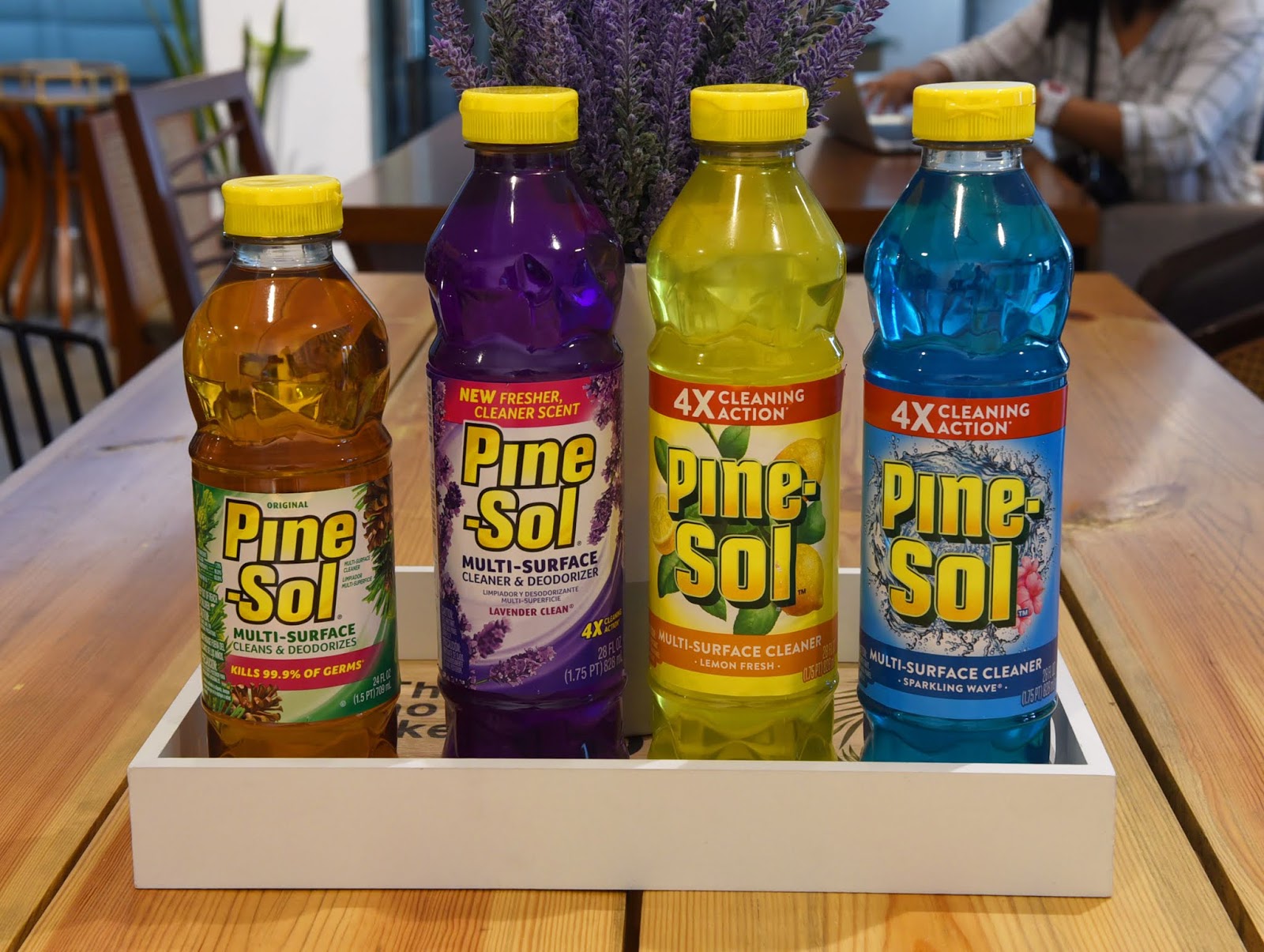 Lemon GreenTea Get into the groove with PineSol