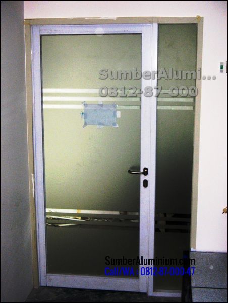 Gambar Pintu Aluminium Dan Kaca Mati