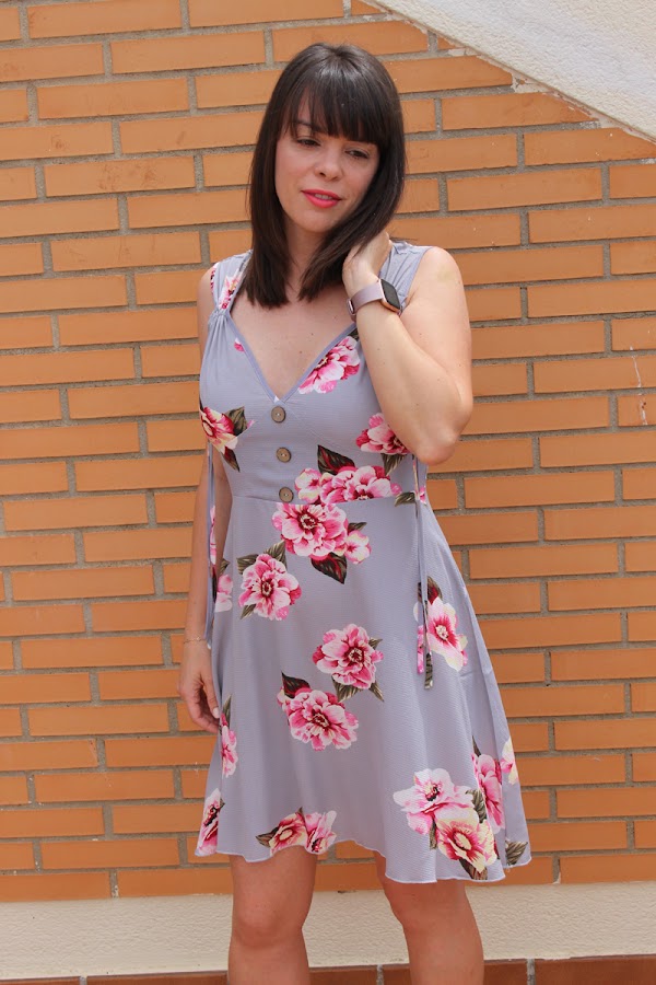 Vestido flores para verano