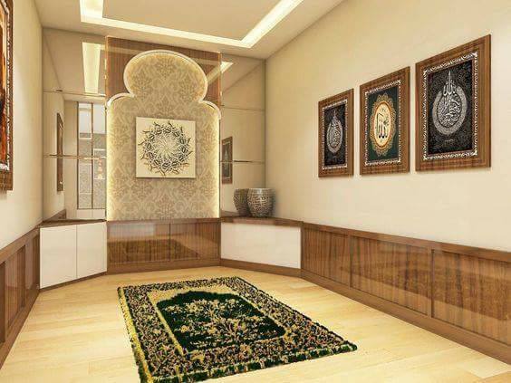 Desain Mushola Mewah | desain interior mushola dalam rumah yang megah dan mewah Desain Mushola Mewah | desain interior mushola dalam rumah yang megah dan mewah