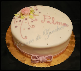 flower cake - torta delicata con fiori