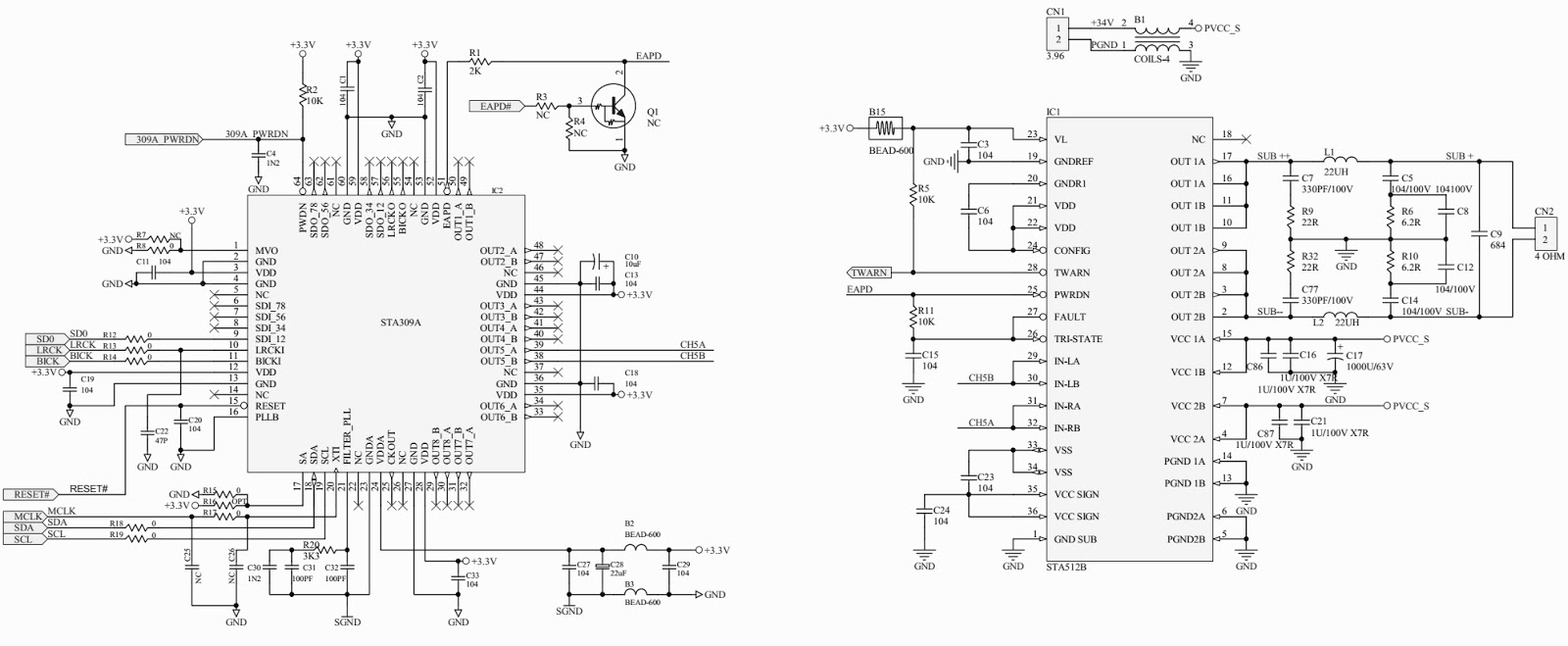 Master Electronics Repair ! JBL SUB 140P JBL SUB 230 CIRCUIT DIAGRAM
