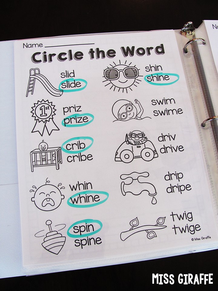 Miss Giraffe's Class