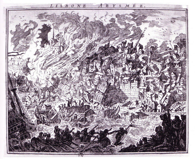 Джованни Пиранези. Землетрясение 1755 года в Лиссабоне