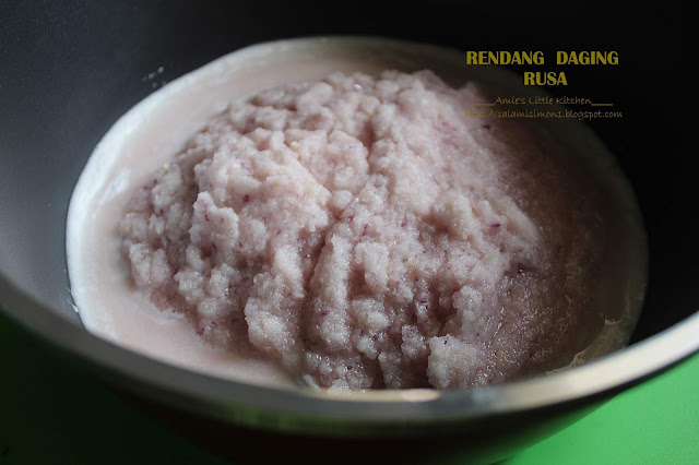 Rendang Pedas Daging Rusa