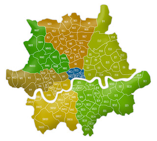 London Britannia YSA Ward: Maps of London
