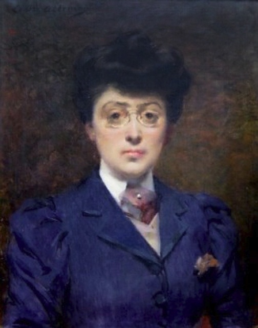 Луиза Аббема Louise Abbéma Автопортрет