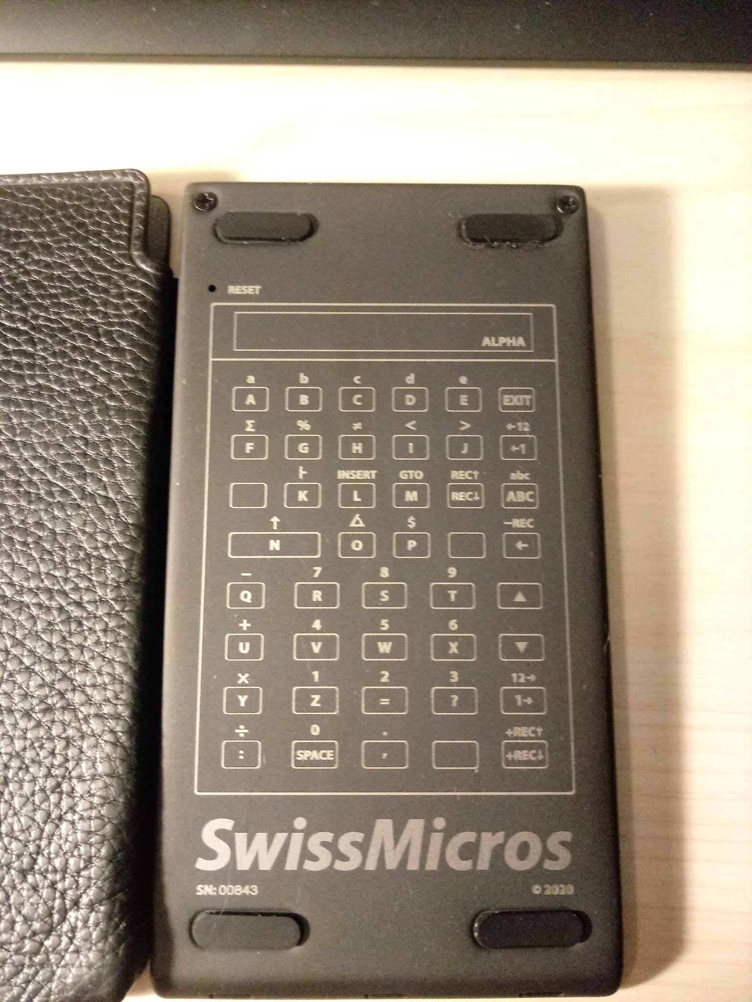 Eddie's Math and Calculator Blog Review Swiss Micros DM41X