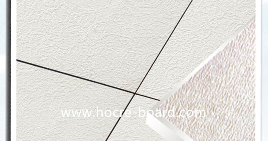 Hocreboard Building Materials Fireproof Pvc Mgo Ceiling Board