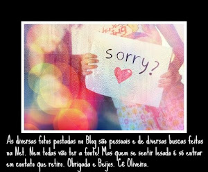 I'm Sorry!!!