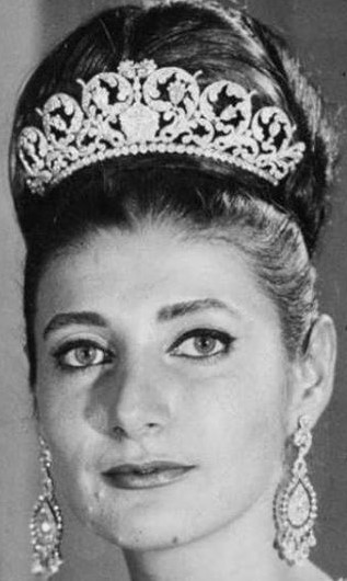 Tiara Mania: Princess Shahnaz of Iran's Diamond Tiara