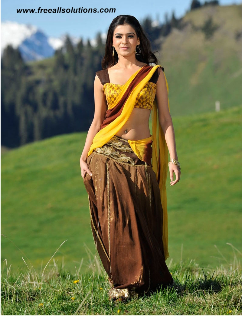 Samantha Hot Saree Navel Stills ~ Free All Solutions