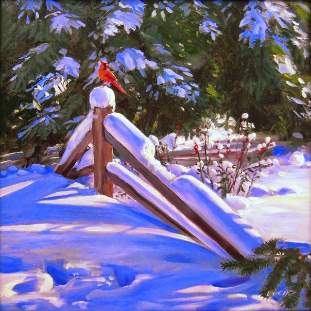 Традиционная пленэрная живопись. Thomas Buchs