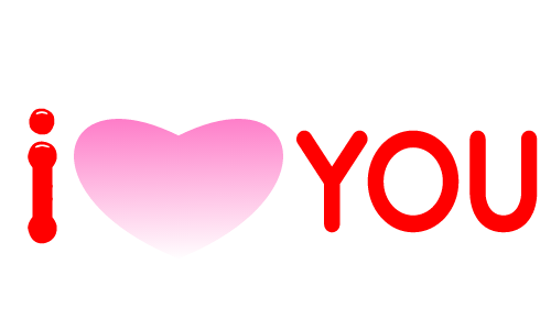 Gambar Love Hati Pink Merah Transparan PNG - Samakami.com