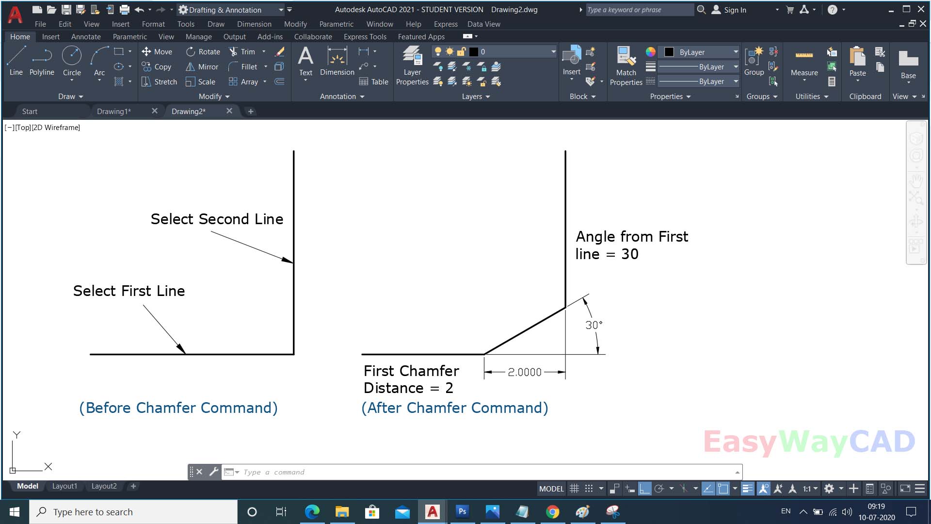 AutoCAD Software learn software steps by stpes