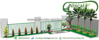 Desain Taman Minimalis dan Taman Tropis