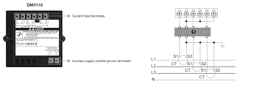 Cara Setting Ampere, Volt, dan Frequensi Meter Digital dari Schnedier
