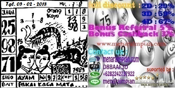 Prediksi Pasaran Quebec 05022018