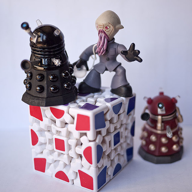 Rubik Gear Cube Dr Who Daleks
