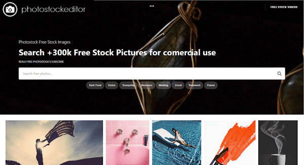 PhotoStockEditor 免費圖庫 30 萬張可商用高清圖片