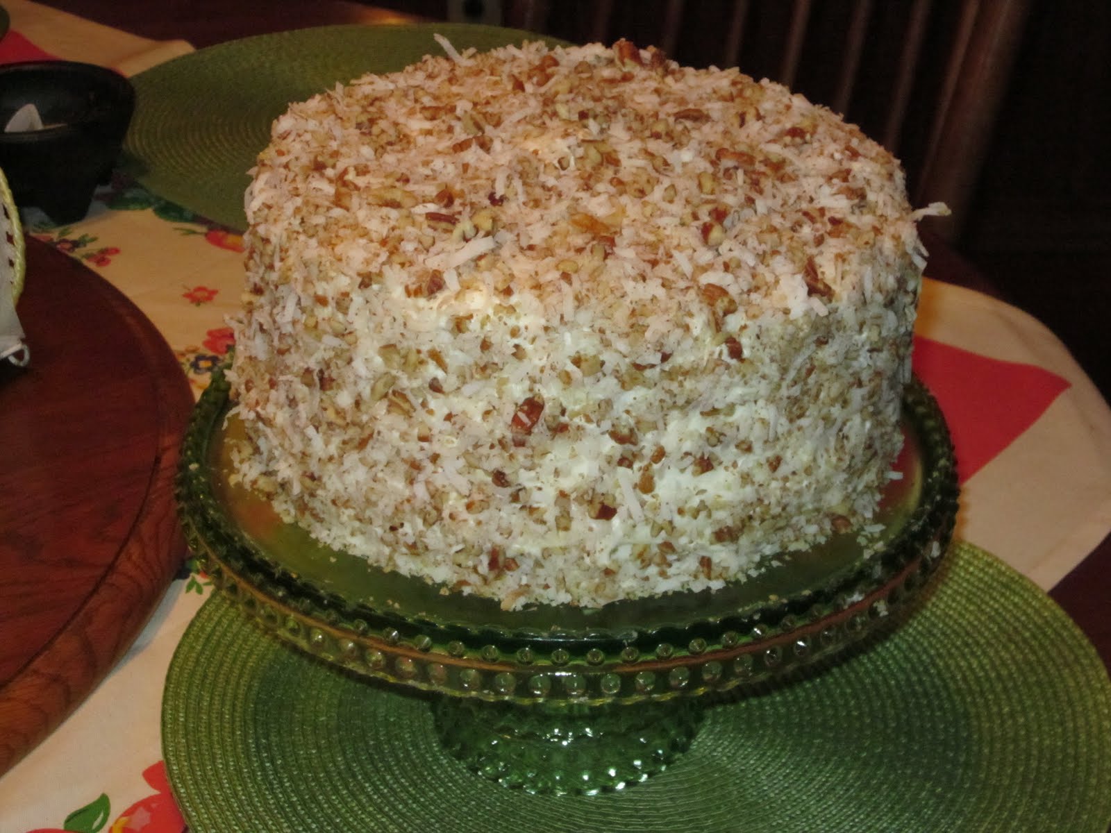 Heart of the Home Italian Coconut Cream Cake