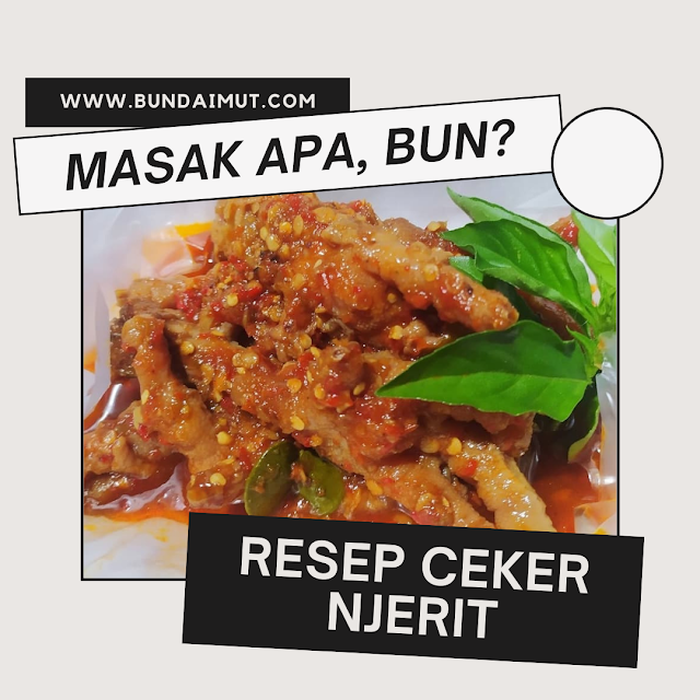 Resep ceker njerit