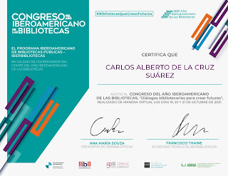 Congreso del año Iberoamericano de las bibliotecas
