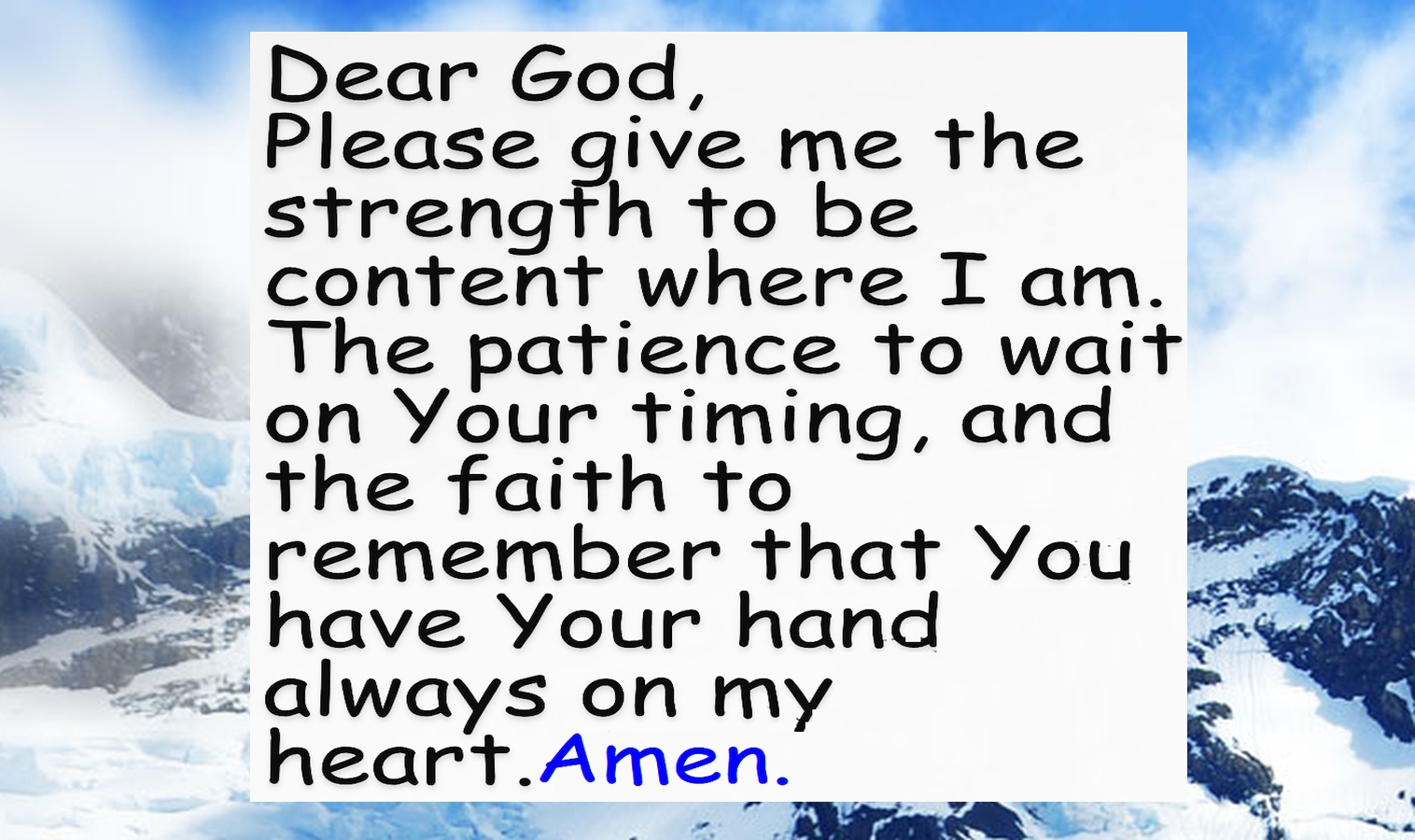 God's Timing is the Best! Amen.