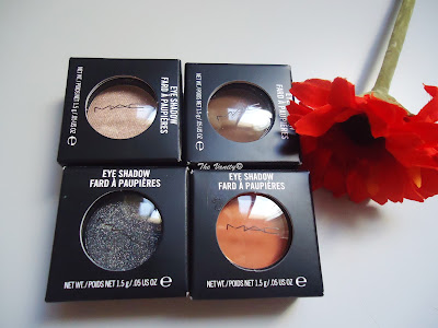 From the gift box| M.A.C eyeshadows review