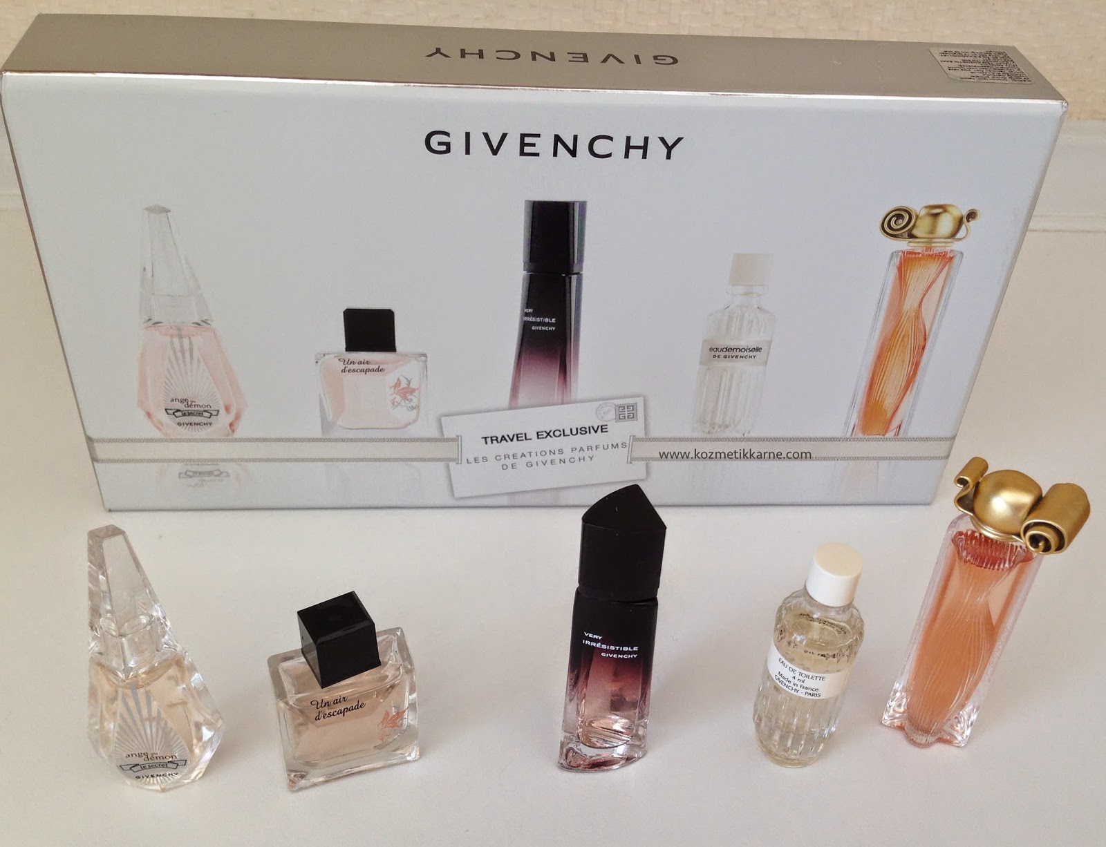 kozmetikkarne GIVENCHY WOMEN MINI PARFUM SET 2
