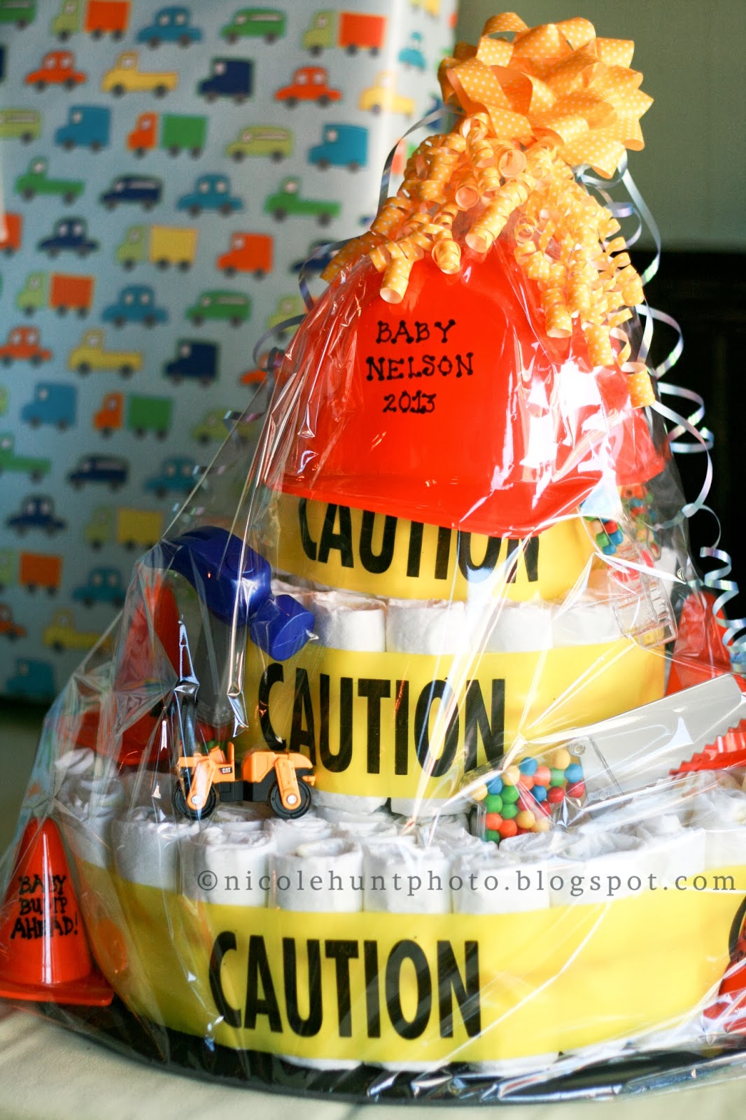 My Sister's Construction Themed Baby Shower Long Island, New York nicole hunt photography