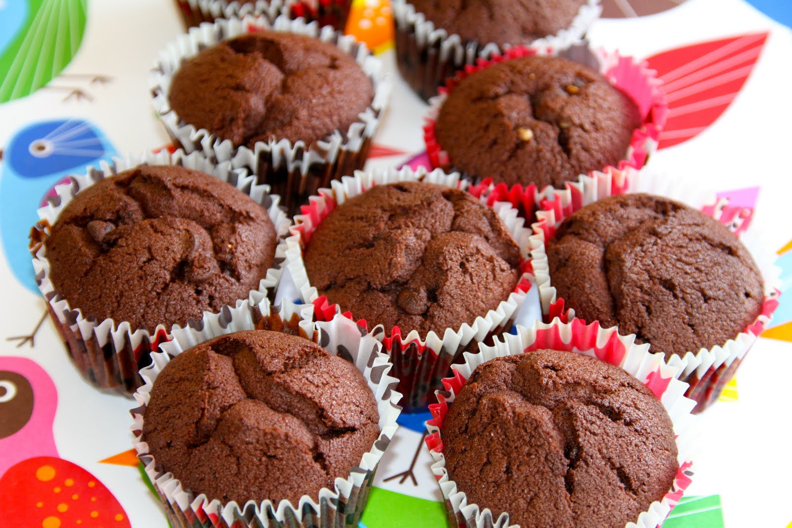 MUFFINS DE CHOCOLATE