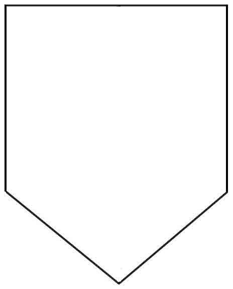 Moldes de Bandeirinhas de Festa Junina. - Desenhos Para Colorir