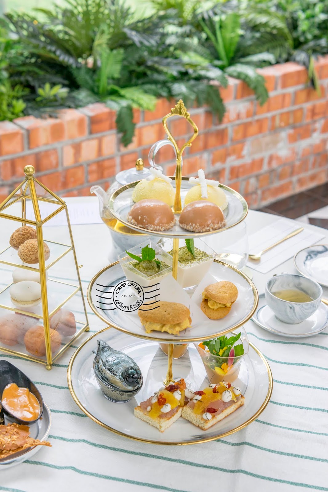Elegant High Tea Set in Dreamy Garden Setting Averie Hous, Penang