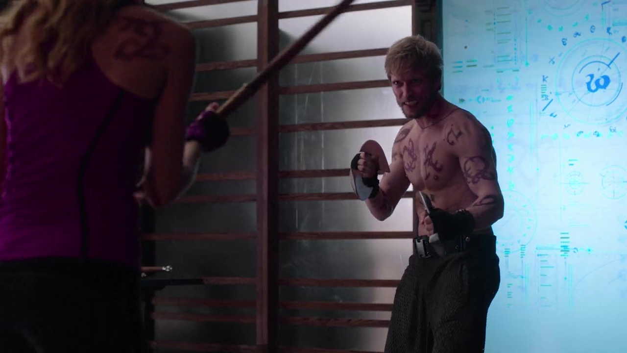 AusCAPS Jon Cor Shirtless In Shadowhunters The Moral Instruments 1 02.
