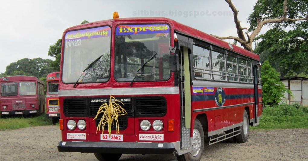 SLTB buses ශ්‍රී ලංගම බස් TVS bodied Ashok Leyland Viking 193 bus