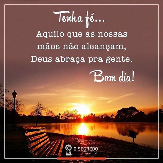 Chegou tua hora de brilhar, bênçãos estão indo em sua direção, você está  pronto(a) para receber? Bom Dia!