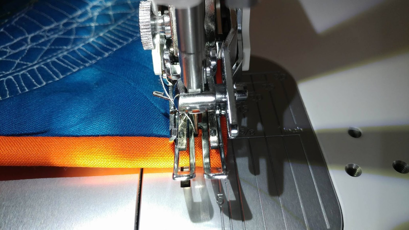 Slice of Pi Quilts Machine Quilt Binding Tutorial