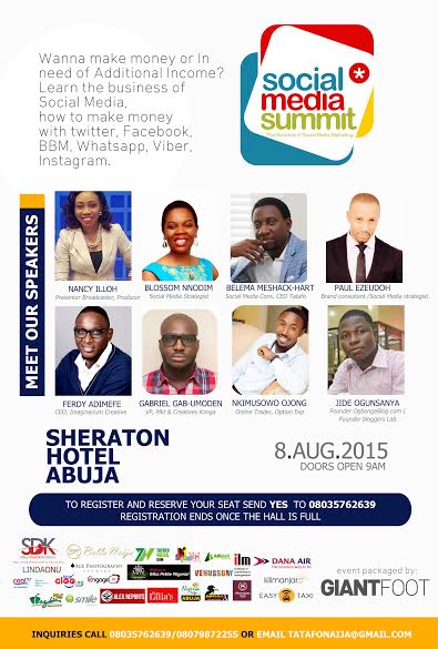 Sayo Aluko\u0026#39;s Blog (Ruggedboots): Social Media Summit Abuja - \u201dCreating ...