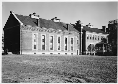 multi-story, brick building