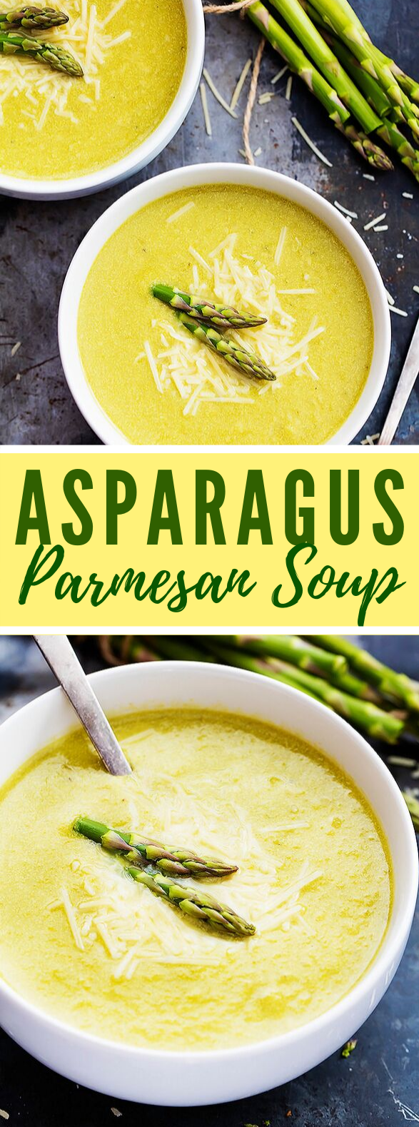 ASPARAGUS PARMESAN SOUP #vegetarian #30minute ASPARAGUS PARMESAN SOUP #vegetarian #30minute