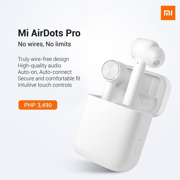 Xiaomi Mi AirDots Pro Now Available in the Philippines